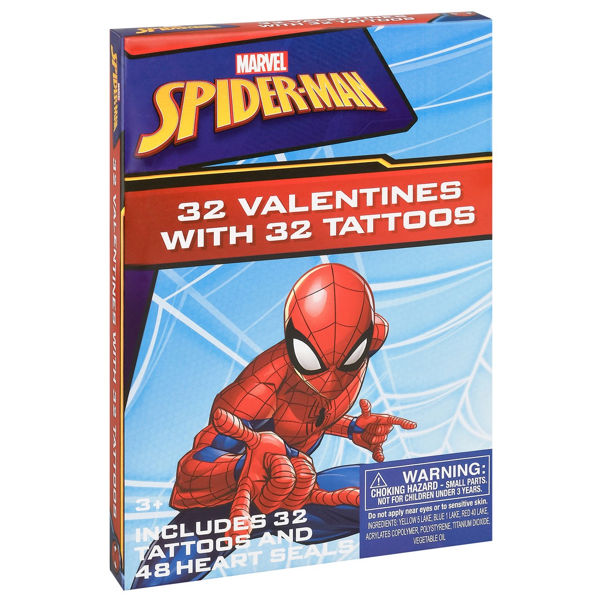 slide 9 of 9, IG Design Group Valentine Cards Tattoo Spiderman, 1 ct