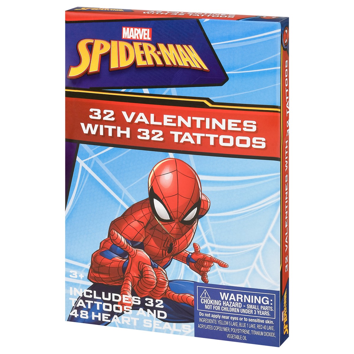 slide 8 of 9, IG Design Group Valentine Cards Tattoo Spiderman, 1 ct