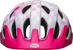 Bell Cadence Child Bicycle Helmet - Pink/White Checkers