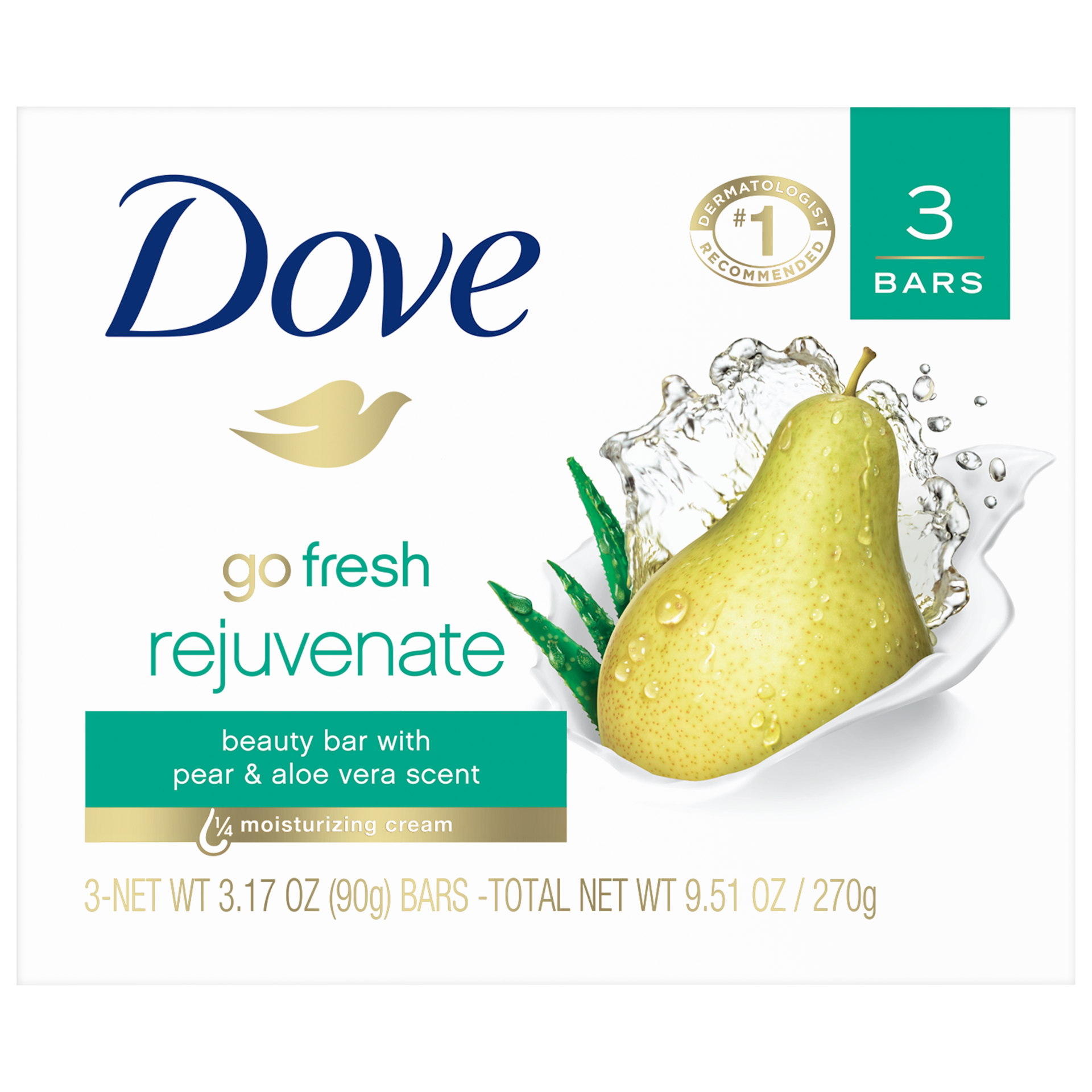 slide 3 of 7, Dove Beauty Bar Gentle Skin Cleanser Awakening, 3.75 oz, 3 Bars , 3.75 oz