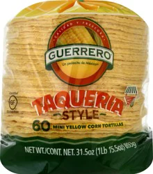 Guerrero Taqueria Style Yellow Corn Tortillas