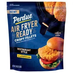 Perdue Nae Air Fryer Restaraunt Style Crispy Chicket Fillets - 24 Oz