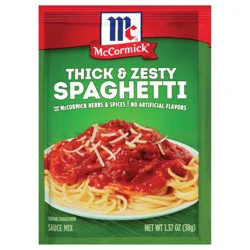McCormick Spaghetti Sauce Mix - Thick & Zesty