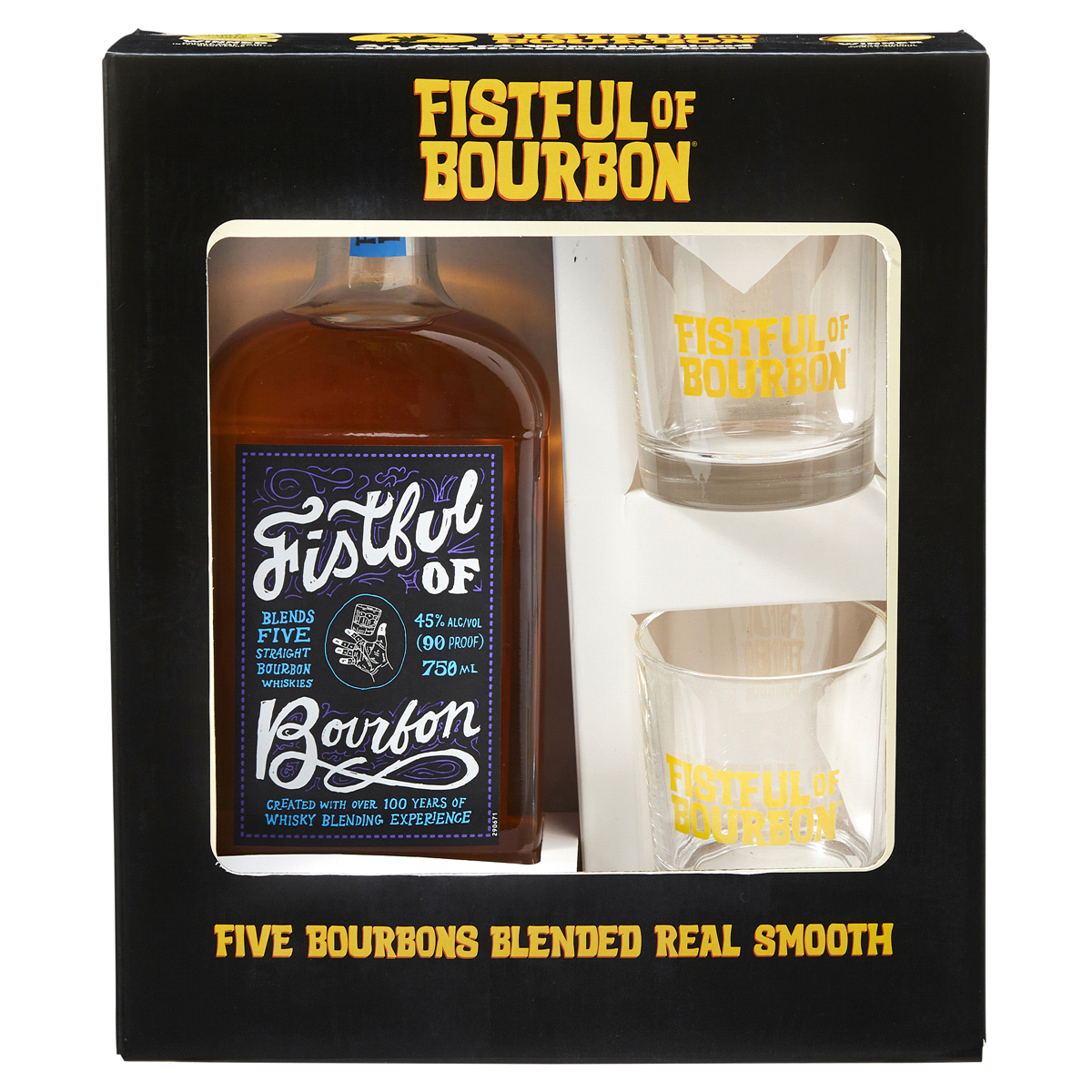 slide 1 of 29, Fistful of Bourbon, 750 ml