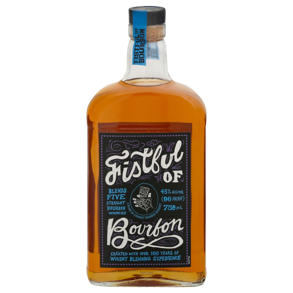 slide 1 of 8, Fistful Of Bourbon Whiskey, 750 ml