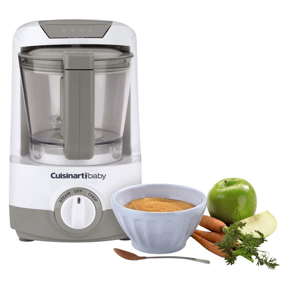 slide 4 of 4, Cuisinart Baby Food Maker And Bottle Warmer - White Bfm-1000, 1 ct