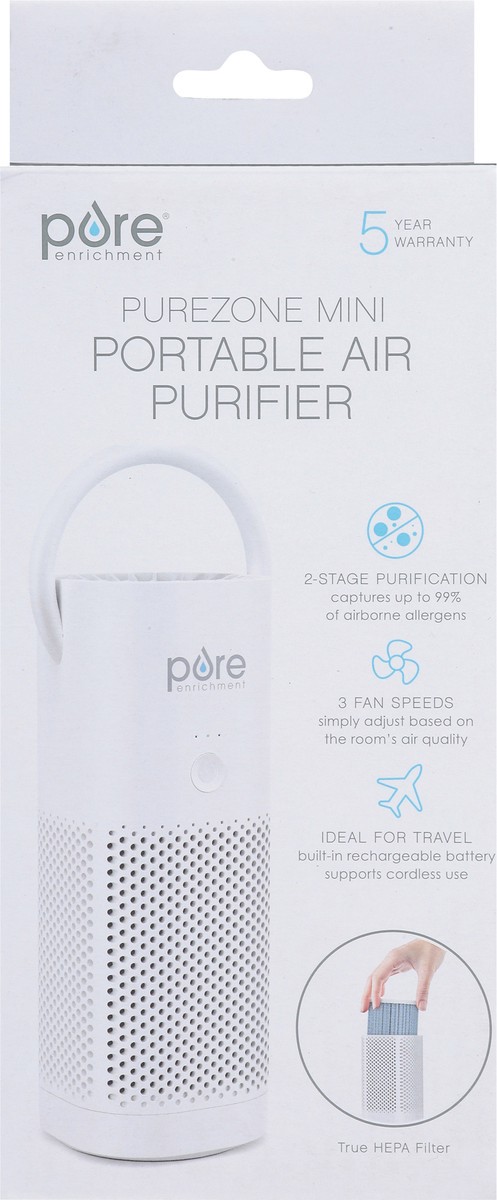 slide 7 of 13, Pure Enrichment Purezone Portable Air Purifier Mini 1 ea, 1 ct