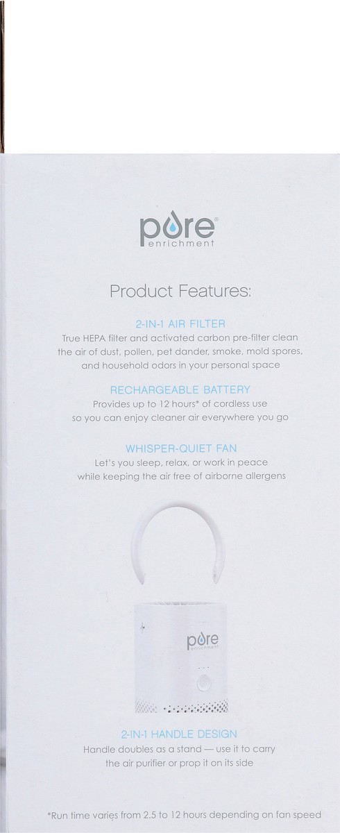 slide 4 of 13, Pure Enrichment Purezone Portable Air Purifier Mini 1 ea, 1 ct