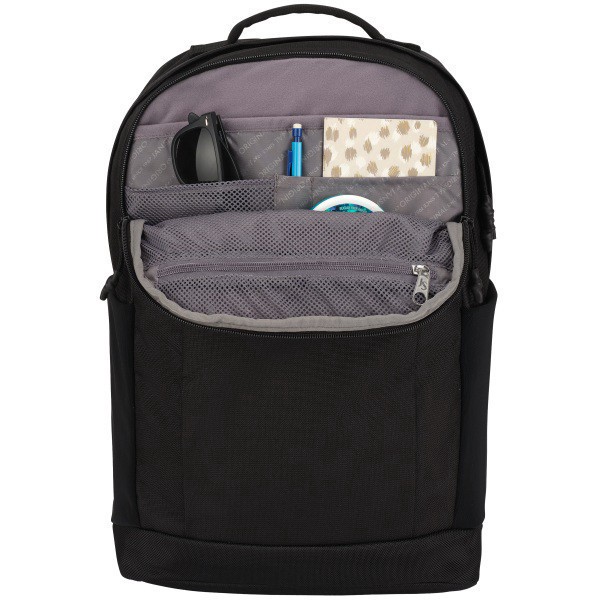 slide 6 of 8, Jansport Inbound Pack With 15"" Laptop Pocket, 100% Recycled, Black, 1 ct