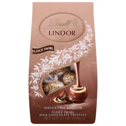 Lindt Lindor Fudge Swirl Milk Chocolate Truffles 5.1 oz