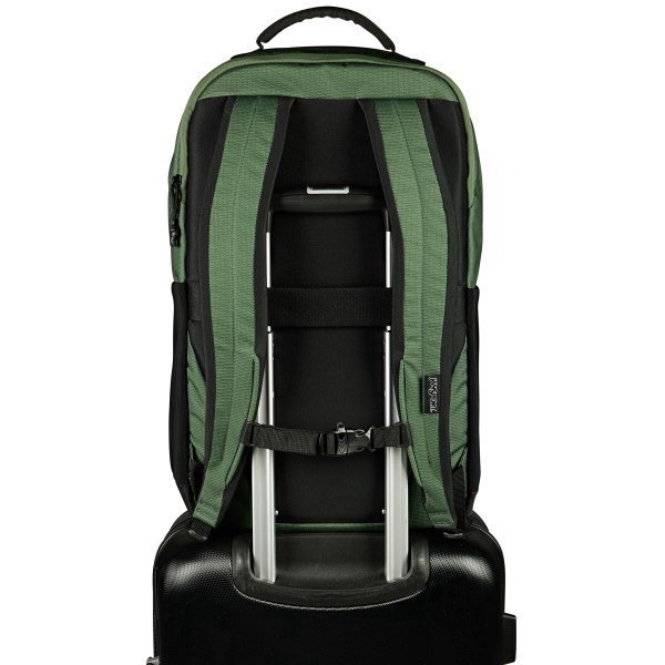 slide 3 of 8, Jansport Journey Pack With 15"" Laptop Pocket, 100% Recycled, Cargo Green, 1 ct
