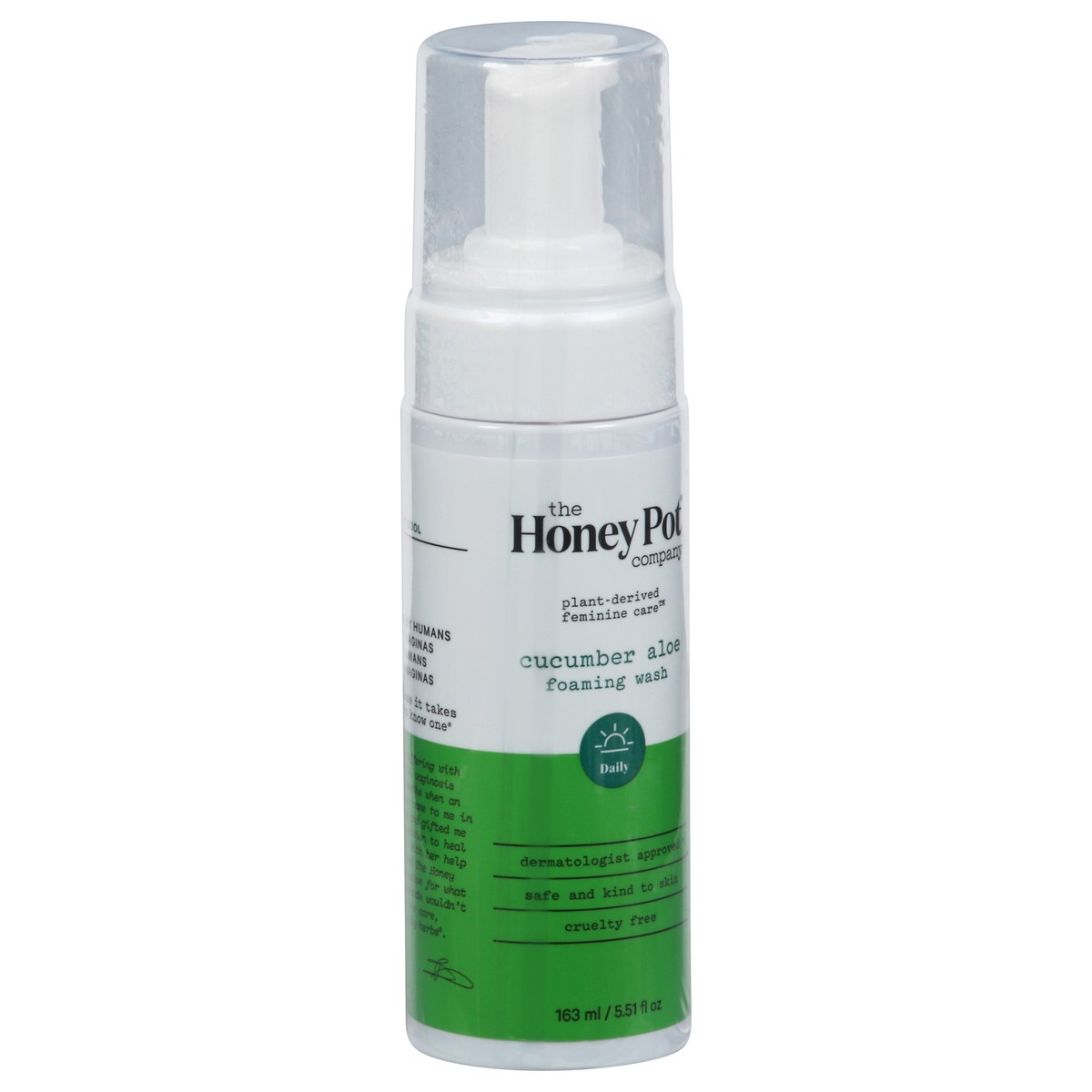 slide 8 of 9, The Honey Pot Company Daily Cucumber Aloe Foaming Wash 5.51 fl oz, 5.51 fl oz