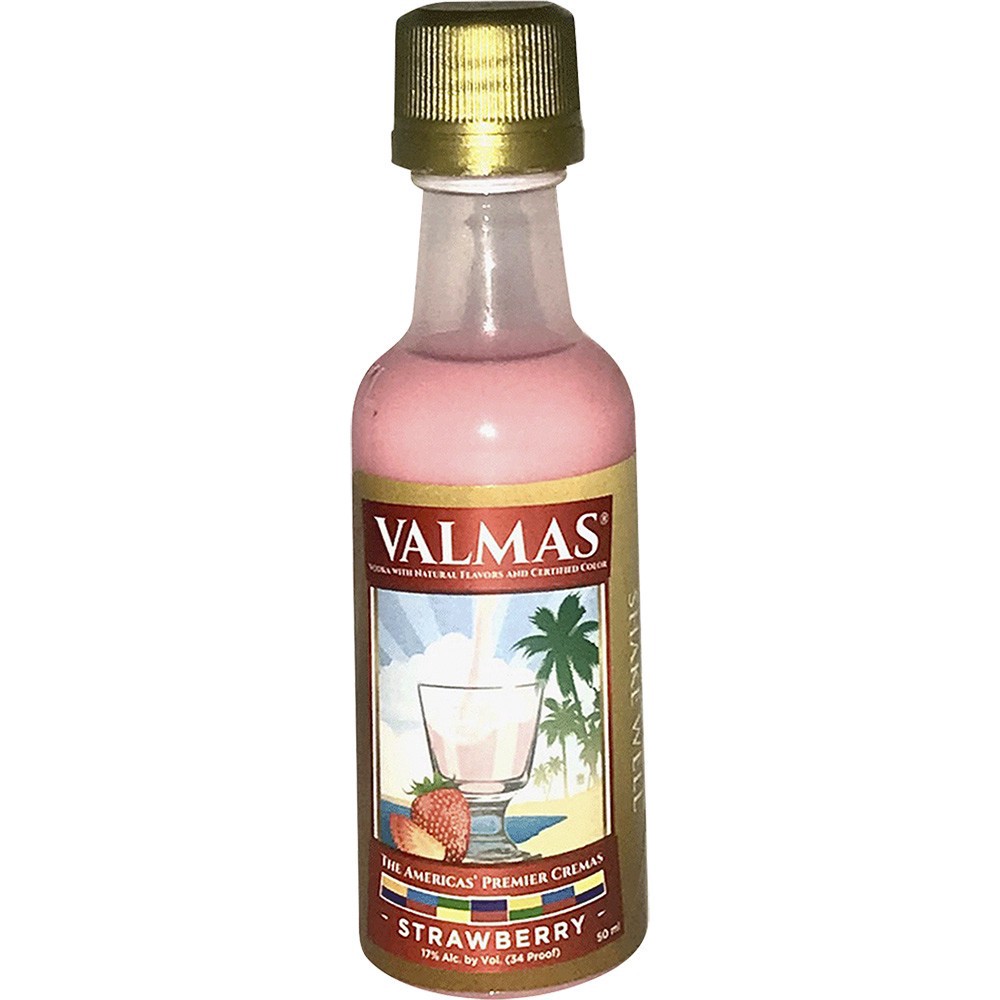 slide 1 of 1, Valmas Strawberry Cremas, 750 ml