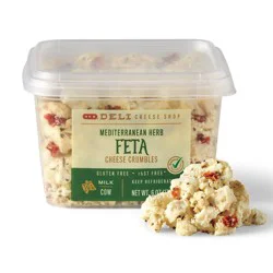 H-E-B Deli Mediterranean Herb Feta Cheese Crumbles