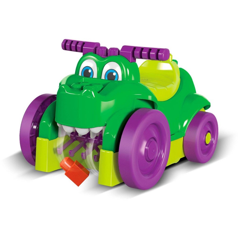 slide 7 of 7, Mega Bloks Ride 'n Chomp Croc, 1 ct