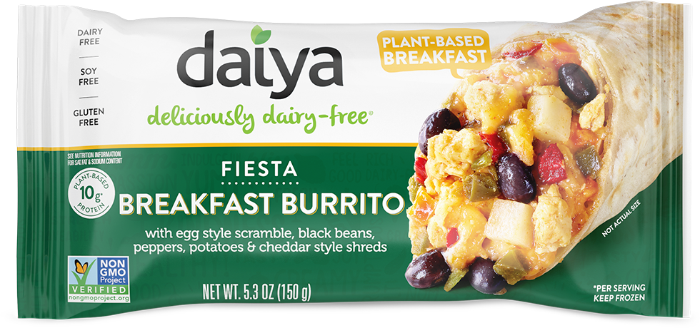 slide 1 of 1, Daiya Breakfast Burrito, Fiesta, 5.3 oz