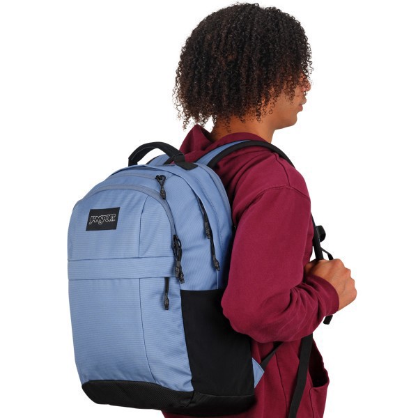slide 8 of 9, Jansport Landings Pack With 15"" Laptop Pocket, 100% Recycled, Elemental Blue, 1 ct