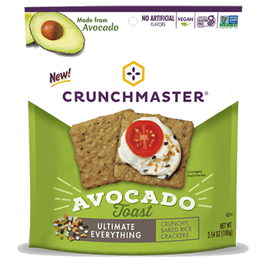slide 1 of 1, Crunchmaster Cracker Avocado Evrythn, 3.54 oz