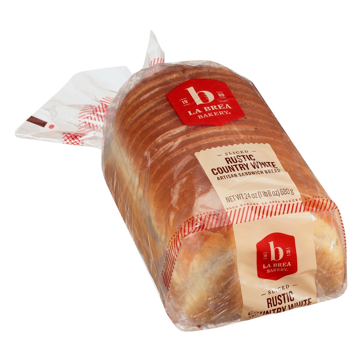 slide 9 of 13, La Brea Bakery Sliced Rustic Country White Artisan Sandwich Bread 24 oz, 24 oz