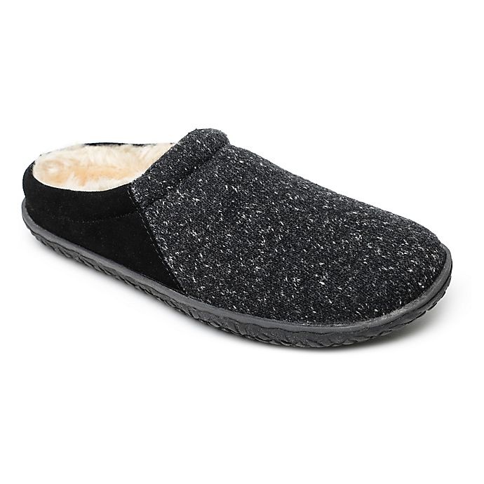 slide 1 of 4, Minnetonka Tahoe Size 10 Women's Clog Slippers - Black, 1 ct