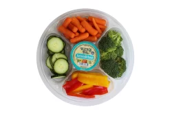 Vegetable Tray With Dip