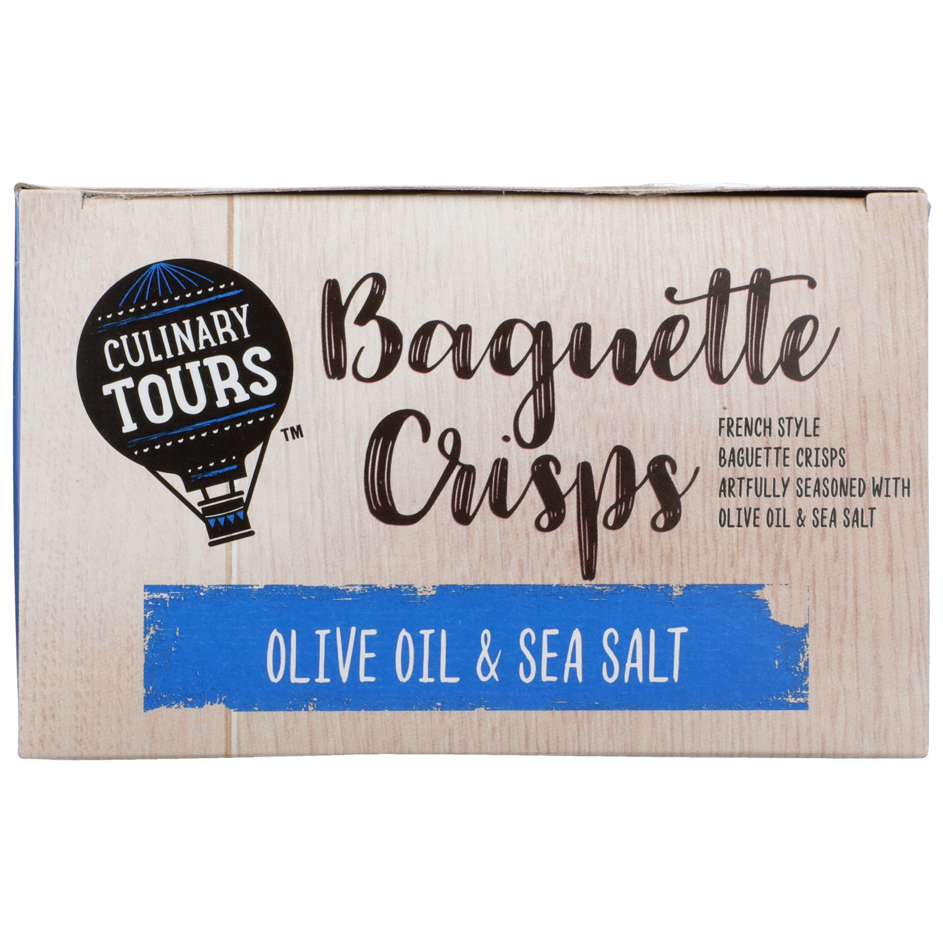 slide 5 of 6, Culinary Tours Olive Oil & Sea Salt Baguette Crisps, 4.5 oz