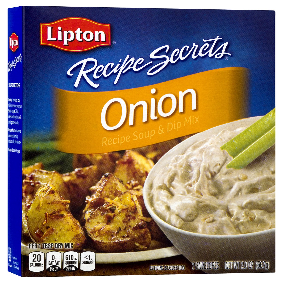 slide 7 of 12, Lipton Onion. Recipe Soup & Dip Mix 2.0 ea, 2 ct