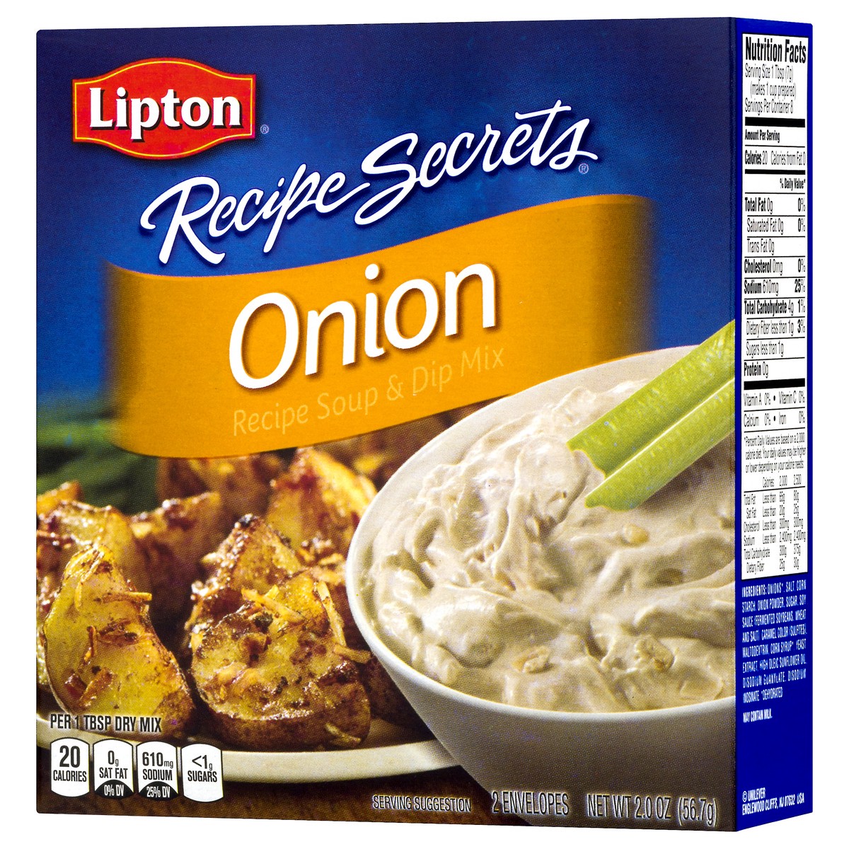 slide 5 of 12, Lipton Onion. Recipe Soup & Dip Mix 2.0 ea, 2 ct