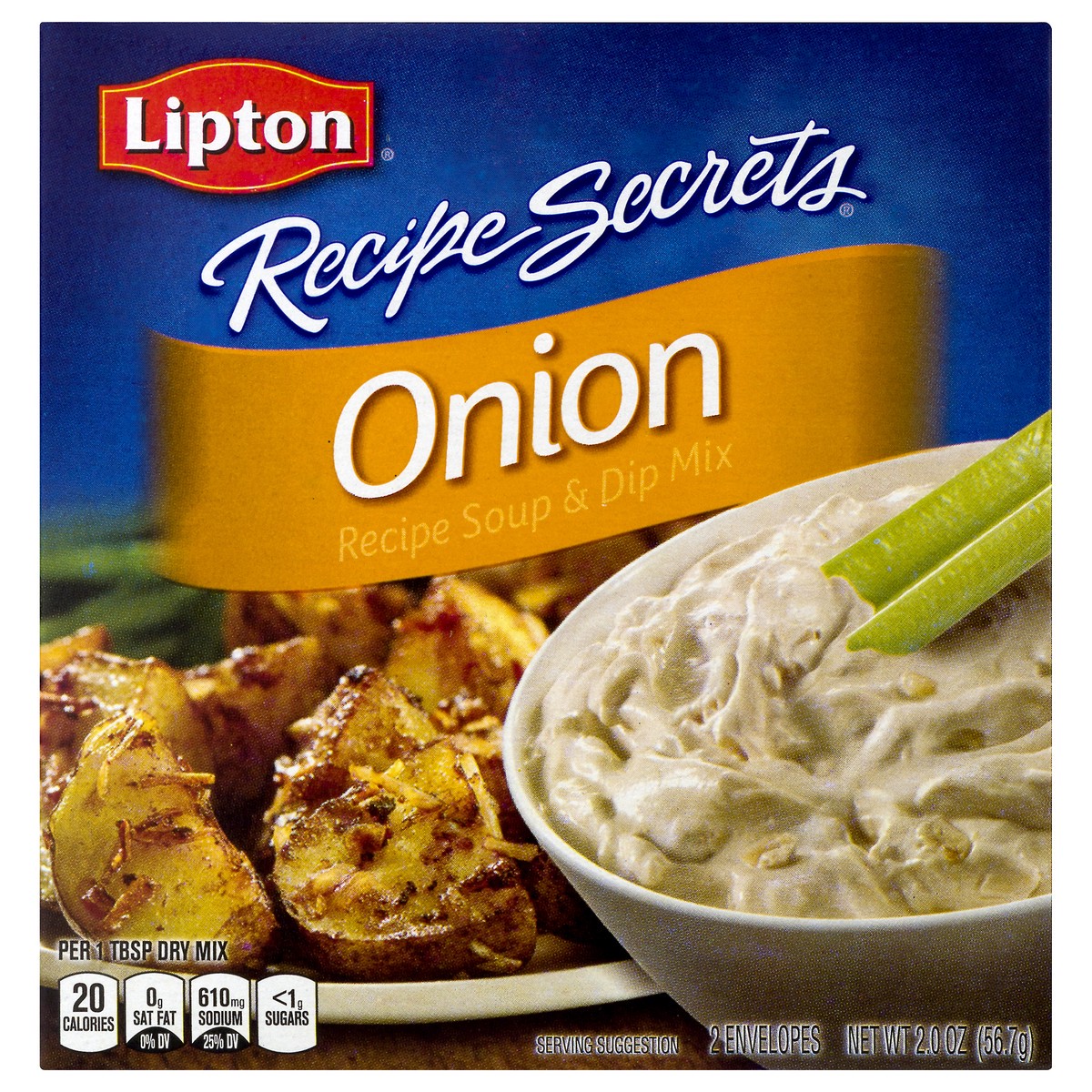 slide 1 of 12, Lipton Onion. Recipe Soup & Dip Mix 2.0 ea, 2 ct