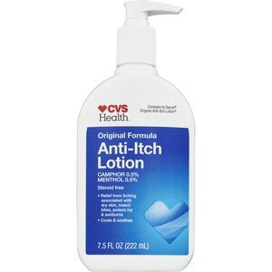 slide 1 of 1, CVS Health Steroid-Free Anti-Itch Lotion, 7.5 Oz, Original Formula, 7.5 fl oz; 222 ml