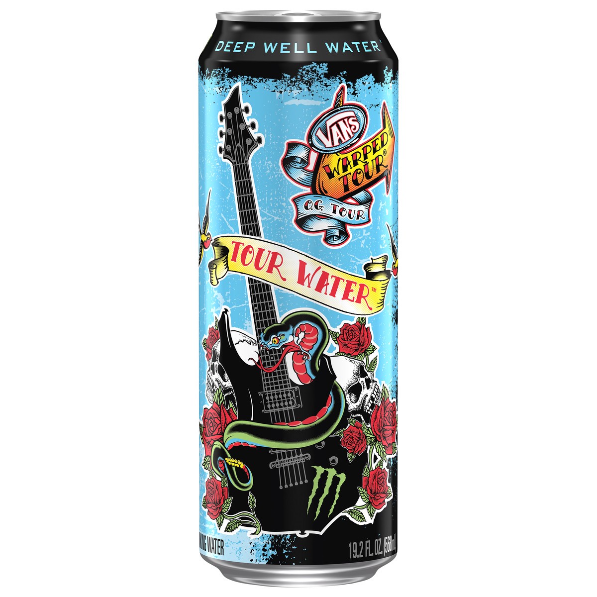 slide 4 of 4, Monster Tour Water 24/19.2oz, 19.20 fl oz