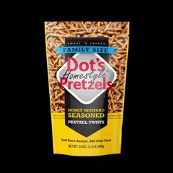 Dot's Homestyle Pretzels Dots Pretzels Honey Mustard Pretzels