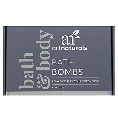 slide 1 of 1, artnaturals Bath Bombs Set, 6 ct