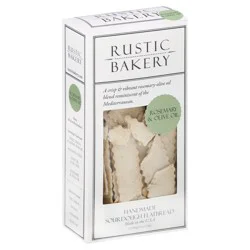 Rustic Bakery Organic Sourdough Flatbread Rosemary & Olive Oil