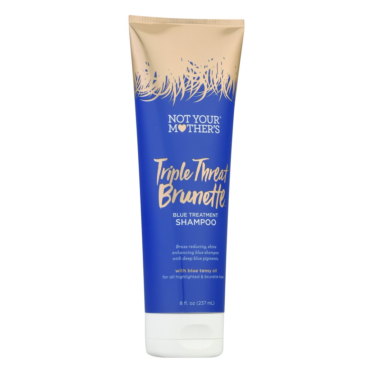 slide 6 of 12, Not Your Mother's Triple Threat Brunette Blue Treatment Shampoo 8 oz, 8 oz