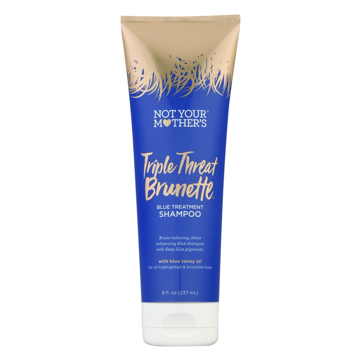 slide 1 of 12, Not Your Mother's Triple Threat Brunette Blue Treatment Shampoo 8 oz, 8 oz