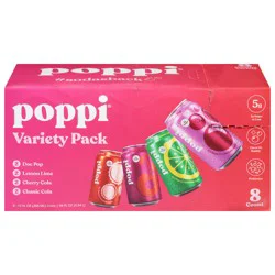 Poppi Soda, Assorted, Variety Pack