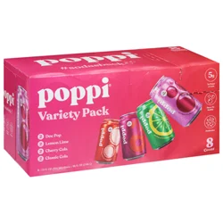 Poppi Soda, Assorted, Variety Pack