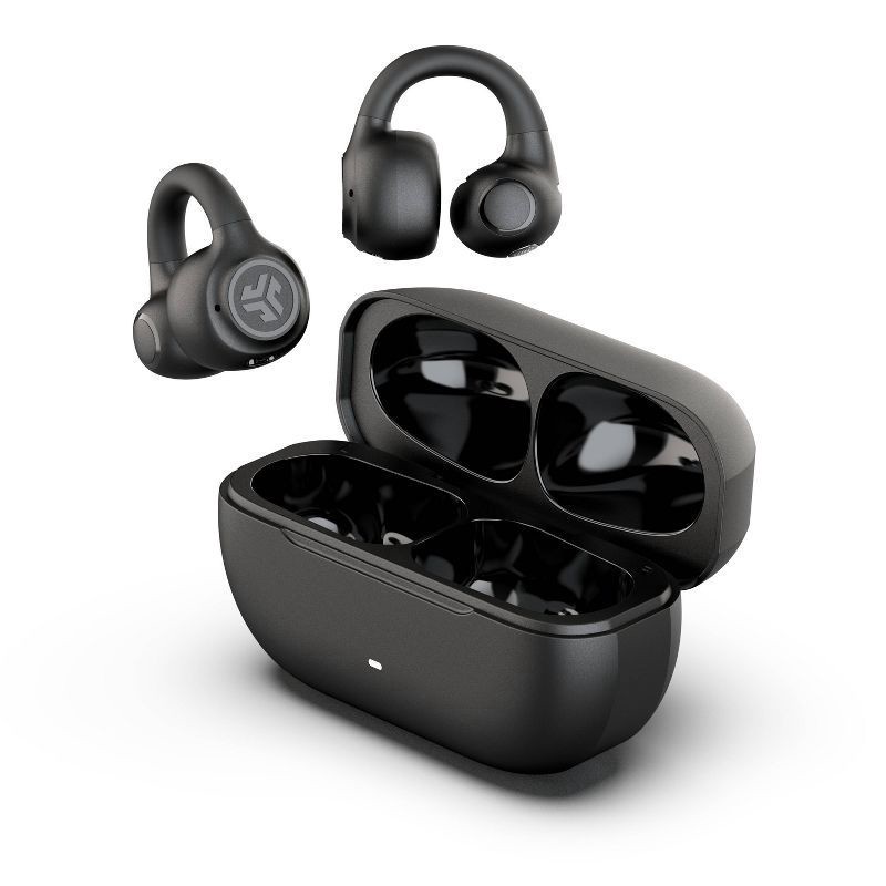 slide 1 of 14, JLab Flex True Wireless Bluetooth Open-Ear Earbuds - Black, 1 ct