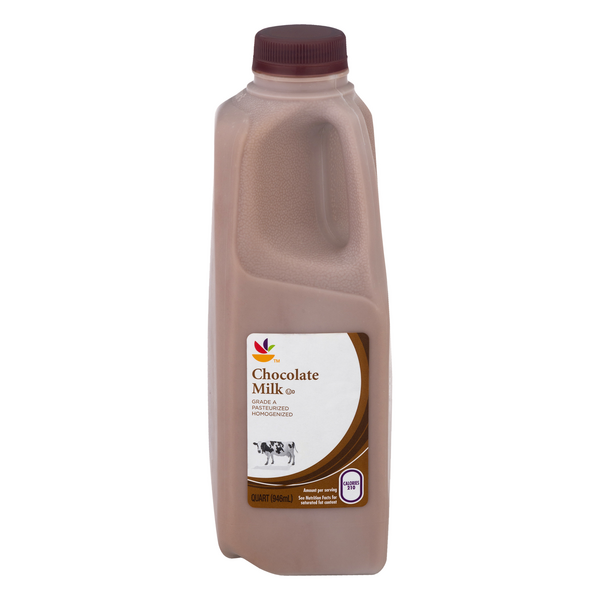 slide 1 of 1, GIANT Chocolate Milk, 1 qt