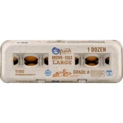 GIANT Brown Eggs Grade A Large