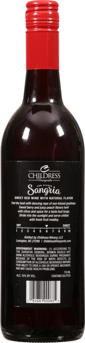slide 6 of 7, Childress Vineyards Childress Sangria, 750 ml