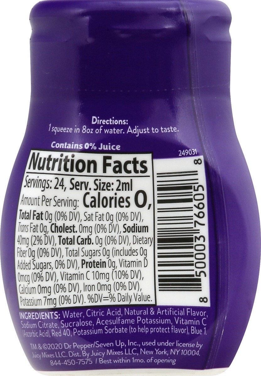 slide 6 of 9, Hawaiian Punch Sugar Free Water Enhancer, Wild Purple Smash - 1.62 oz, 1.62 oz