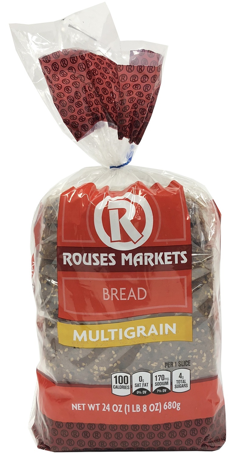 slide 1 of 1, Rouses Multigrain Bread, 24 oz