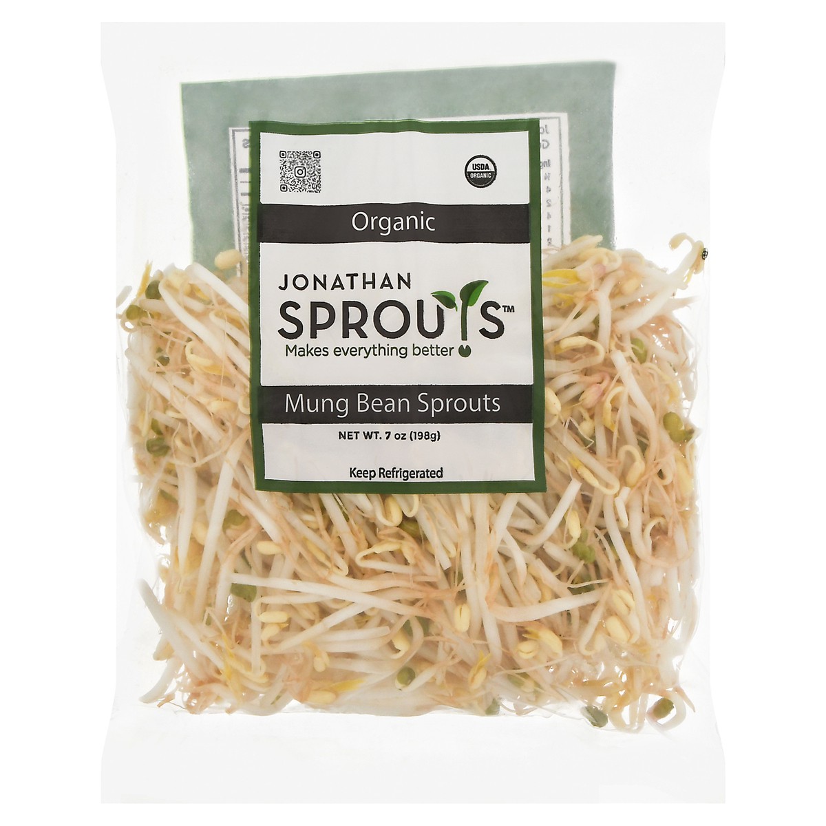 slide 1 of 9, Jonathan's Sprouts Organic Mung Bean Sprouts 7 oz, 7 oz