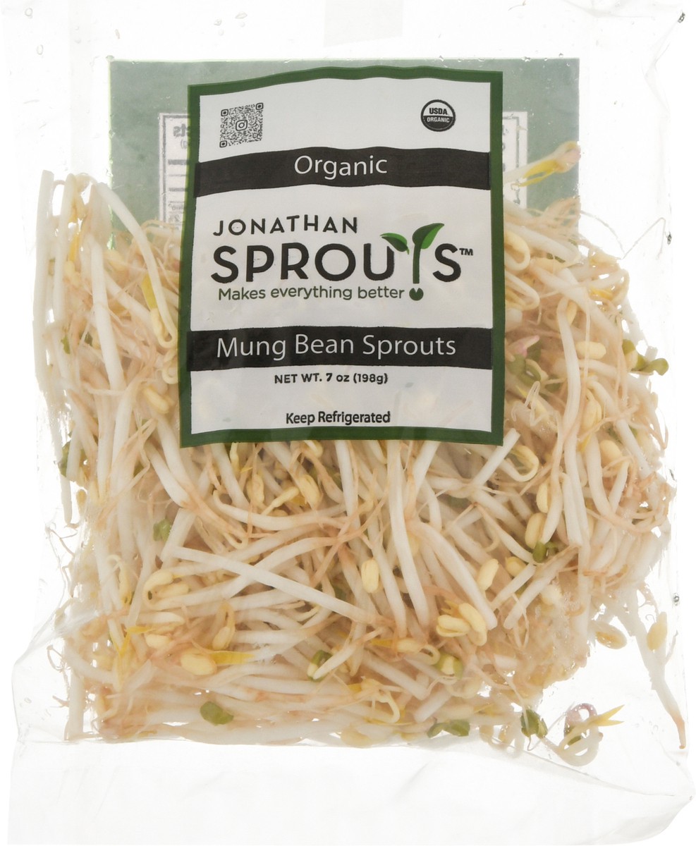 slide 4 of 9, Jonathan's Sprouts Organic Mung Bean Sprouts 7 oz, 7 oz