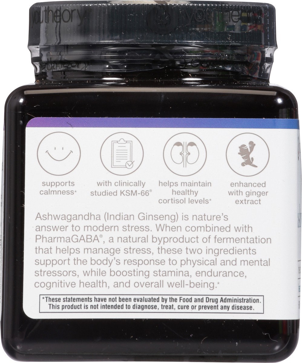 slide 8 of 13, youtheory Ashwagandha + GABA 60 Capsules, 60 ct