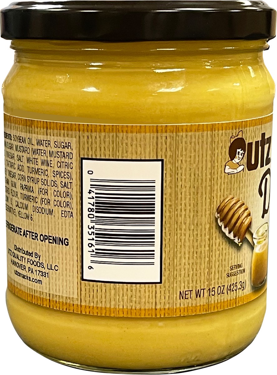 slide 4 of 7, Utz Dipz Honey Mustard Flavored Pretzel 15 oz, 15 oz