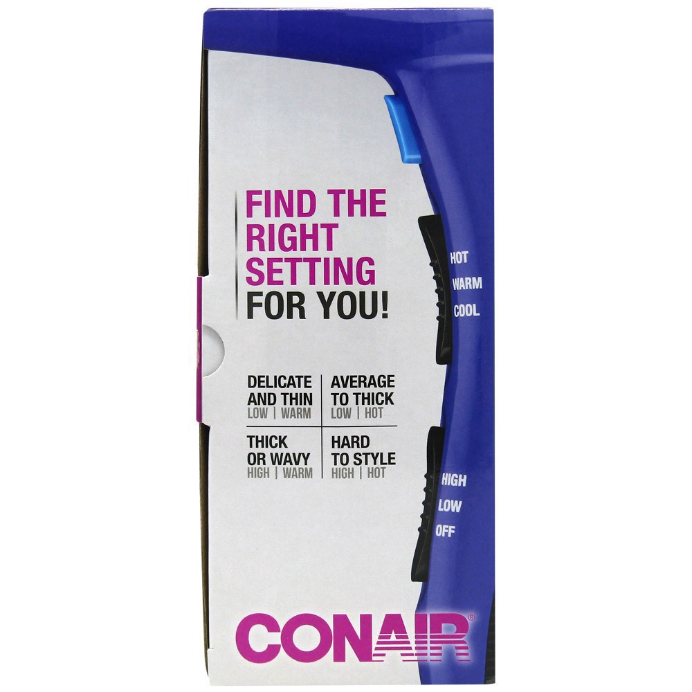 slide 2 of 5, Conair Thermal Shine Styler 1875 Watt Hair Dryer, 1 ct