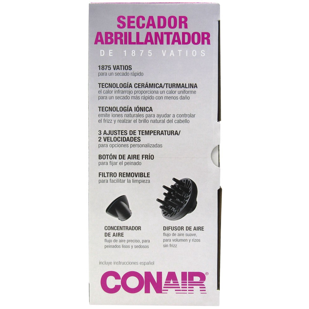 slide 3 of 5, Conair Thermal Shine Styler 1875 Watt Hair Dryer, 1 ct